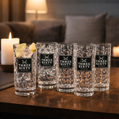 Original three sixty vodka - 6x,