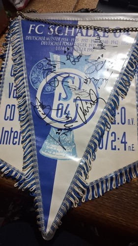 Schalke wimpel mit - schalke,