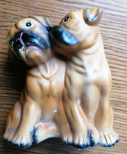 Zwei hundefigure keramik - hundefigure, keramik?