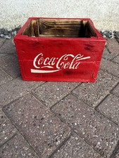Coca Cola Aufbewahrungsbox aus Holz handgefertigt