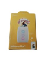 Fujifilm instax mini Link 3 Clay White Sofortbilddrucker NEU OVP