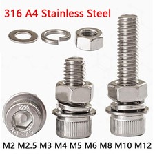 316 A4 Stainless Steel Hex