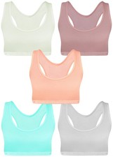 5 Mädchen Bustier Baumwolle