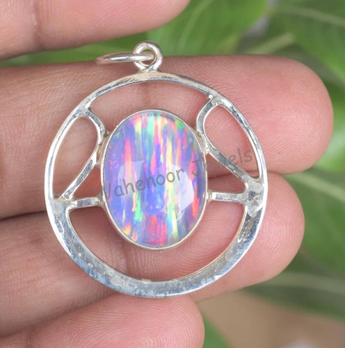 Weißer fire opal 925 - weißer,