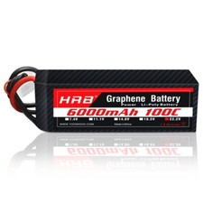 HRB 6S 22,2V Lipo Akku 6000mAh 100C mit XT90S Plug For RC Boat Helicopter