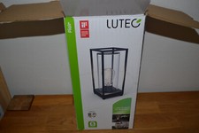 Lutec 65888010102 Außenleuchte mit Kabel E27 IP 44 schwarz