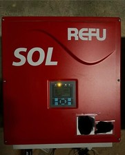 Wechselrichter REFUsol 010k, aktuell noch in Betrieb (funktionsfähig)