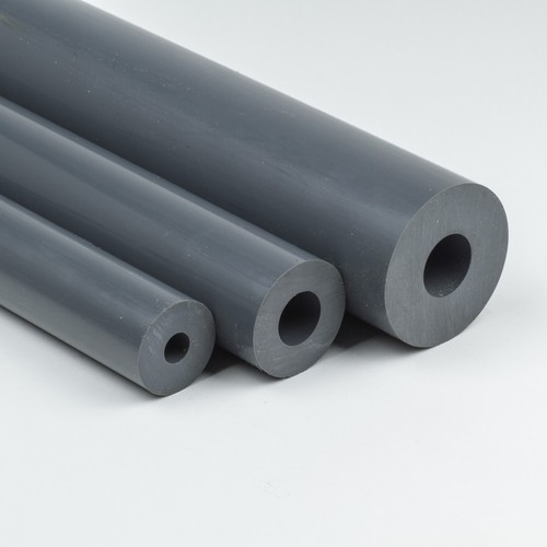 Pvc rohr 70x20mm grau - pvc,