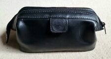 Lufthansa Amenity Kit First Class Leder schwarz Unbenützt + Inhalt Kulturbeutel