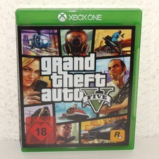 Xbox One Spiel GTA 5 Grand Theft Auto V Uncut USK18 komplett mit Landkarte