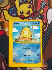 Enton 104/147 Aquapolis deutsch Pokemon Karten NM-EX