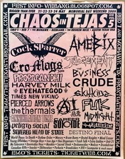 CHAOS IN TEJAS #5 11” X 9”