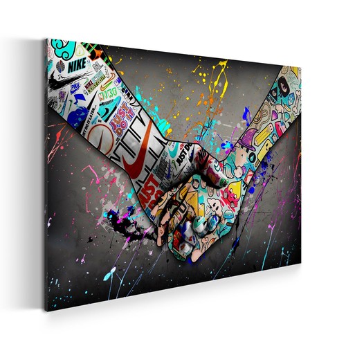 Touch graffiti street - street, art