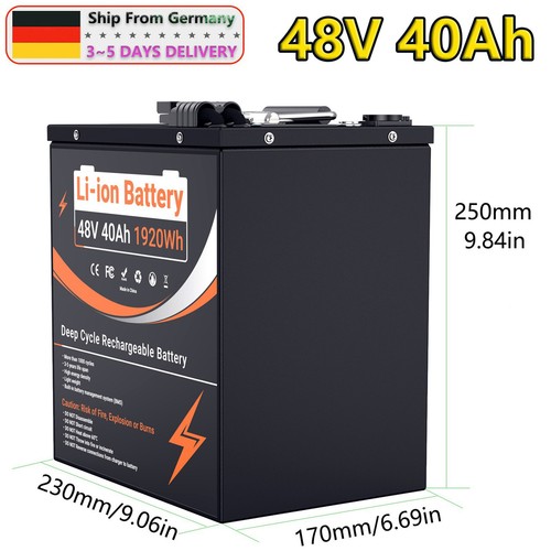 48v 40ah ion ebike - 48v,