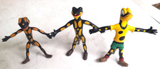 4 Stück Lurchis Abenteuer Salamander Biegefiguren ca. 1955 - 2000