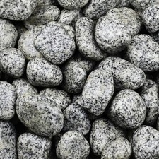 Zierkies 25 kg Gletscherkies Granit Grau Aquarium Garten Kies Kieselstein Deko