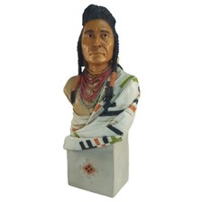 Castagna Indianer Büste Wallowa Häuptling Chief Joseph Figur 26,5 cm 1994 - RAR