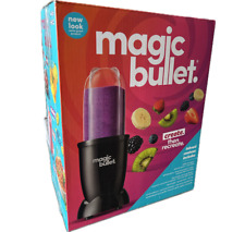 Magic Bullet 200 Watt Standmixer Smoothie Maker, Schwarz To-Go-Becher nutri