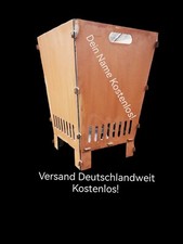 Feuertonne Feuerkorb Feuerschale Wunschtext Edelrost