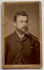 orig. CDV Foto Fotografie Mann