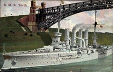 Ak Deutsches Kriegsschiff