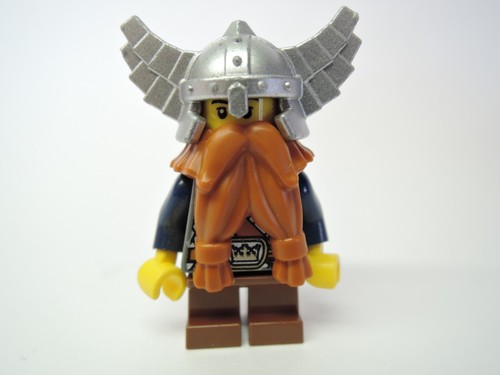 Lego figur castle - dwarf, zwerg