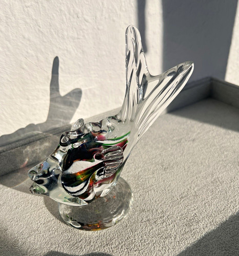 Kunstglas glasfigur fisch - kunstglas,