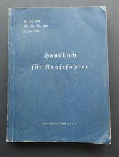 Wehrmacht 471 handbuch - dv., "handbuch
