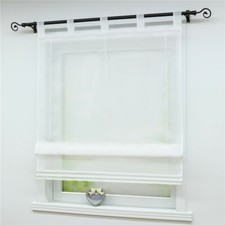 Einfarbig Raffrollo mit