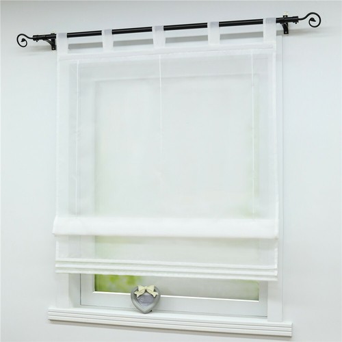 Transparent raffrollo mit - transparent,