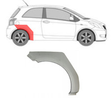 Für Toyota Yaris 2006- 3 tur