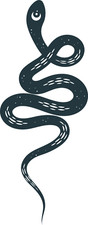 XXL 18X18 Car Decal Snake