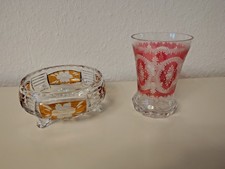 Pokal aus böhmischem Glas und