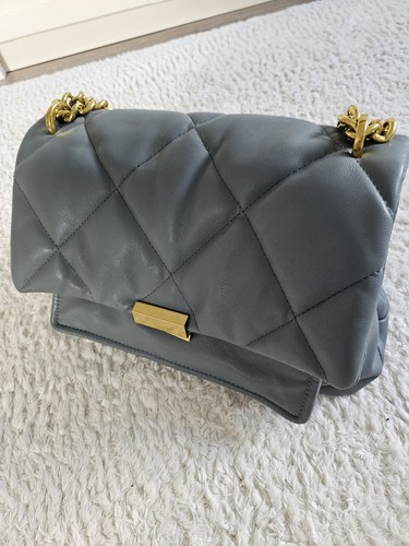 Zara damen schultertasche grau - damen,