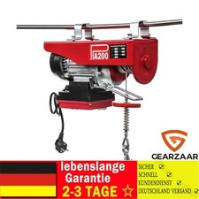 Elektrische Seilwinde 100Kg