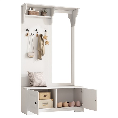 Garderobeset mit schuhschrank - mit,