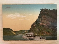 Loreley • alte AK mit Schaufelraddampfer  • nicht versandt 