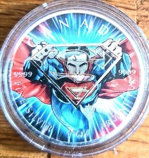 1oz Silber Maple Leaf Superman Canada 2016, Auflage 100 Stück