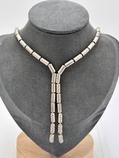 ESPRIT COLLIER 0,925 STERLINGSILBER MATTIERT RUNDE KETTENGLIEDER ZIRKONE