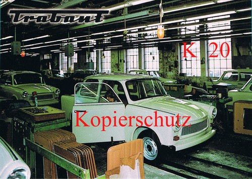 Fließbandfertigung trabant - fließbandfertigung,