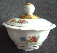 Porzellan Deckeldose Steinmann