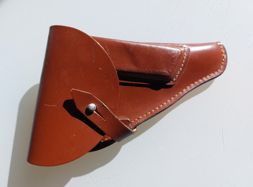 Pistolentasche leder braun mdi - braun,