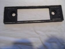 Oldtimer Autoradioblende Radioblende Einbaurahmen Universum Kunststoff schwarz