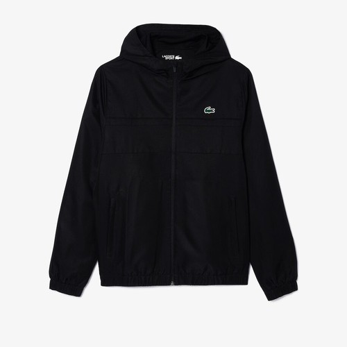 Lacoste zipped hooded sport - lacoste,