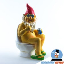 Großer Gartenzwerg Rudi auf