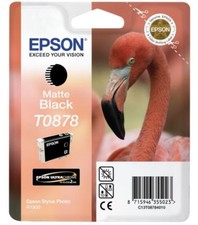Epson T0878 Tinte matte black schwarz matt Stylus Photo R1900  C13T08784010 