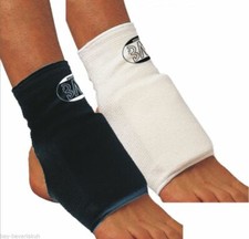 BAY® Fuß Bandagen mit SPANN POLSTER Spannschützer Fußschutz Kickboxen Karate TKD