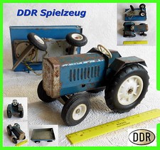 DDR Blechspielzeug Spielzeug Traktor Anhänger Trecker Schlepper Sammler antik