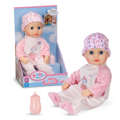 Baby born anna rose - rose, stoffpuppe