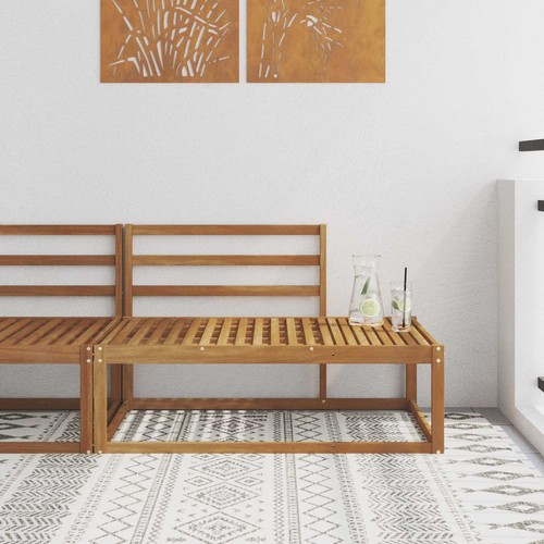 Outdoor abschlusssofa natur - outdoor,